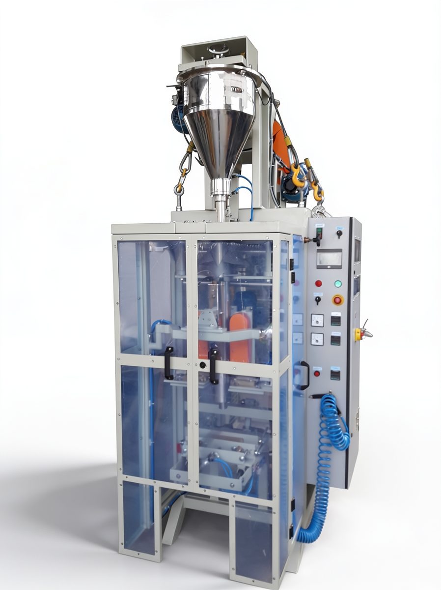 Empacotadora automática EMBRAPAC para produtos em pó com painel de comando